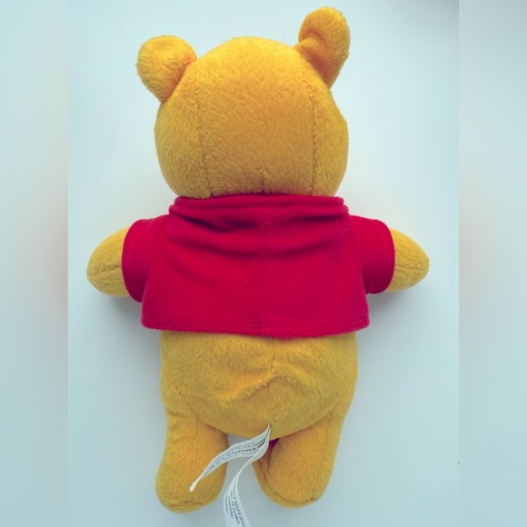 2001 Disney Winnie the Pooh Plush - Bright Yellow and Red - Picture 3 of 6